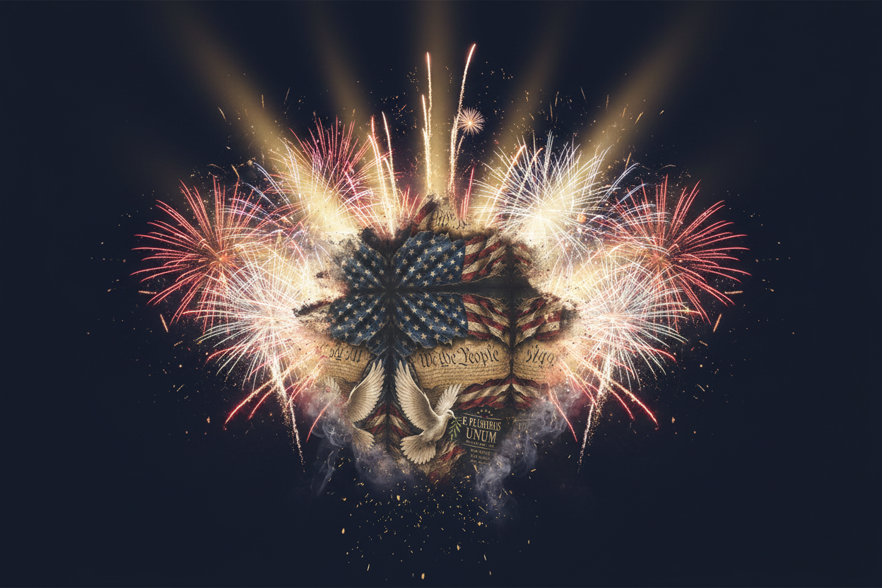 Echoes of Freedom - 4th of July Hero Banner