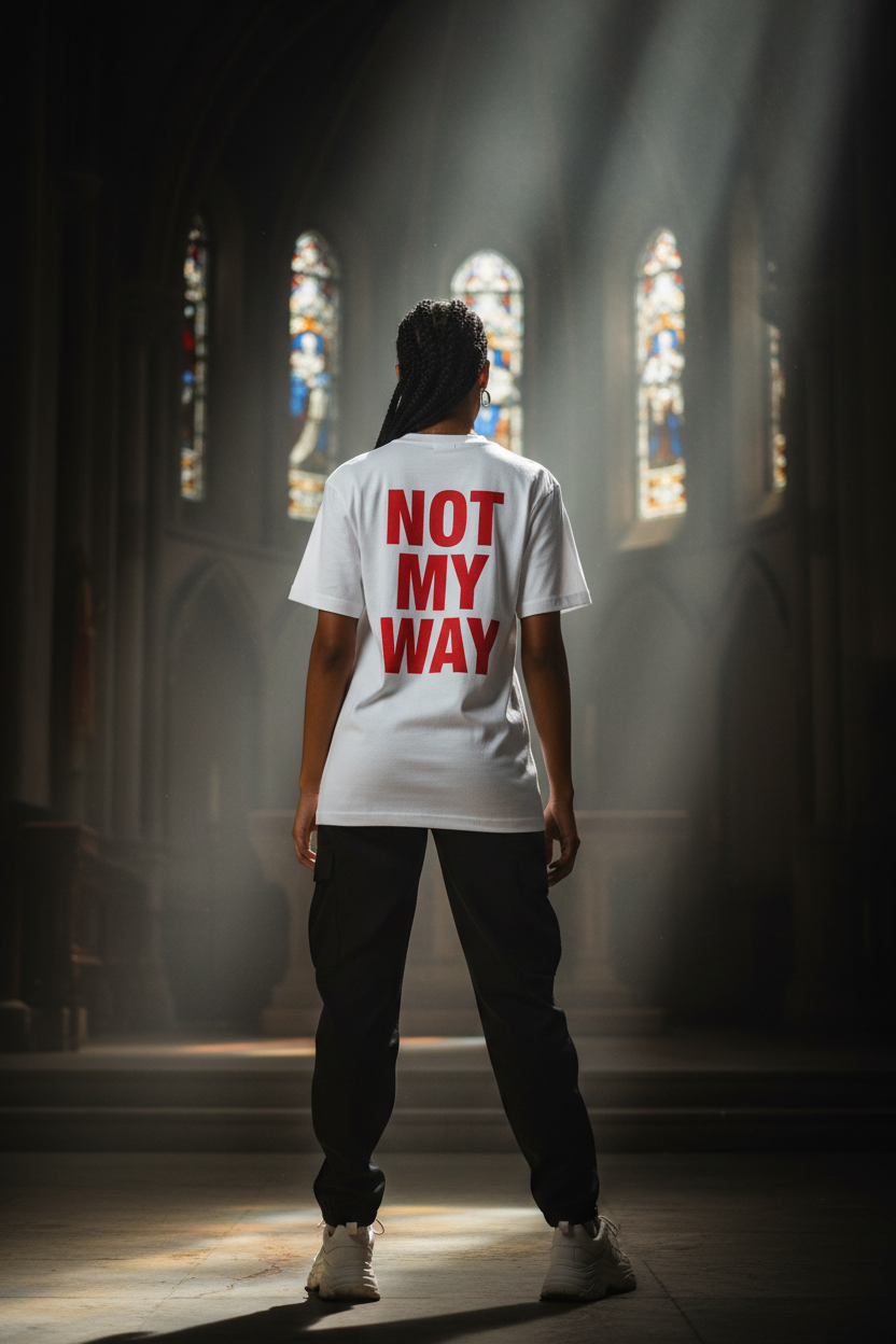 Not My Way Tee - Women's Back Mockup